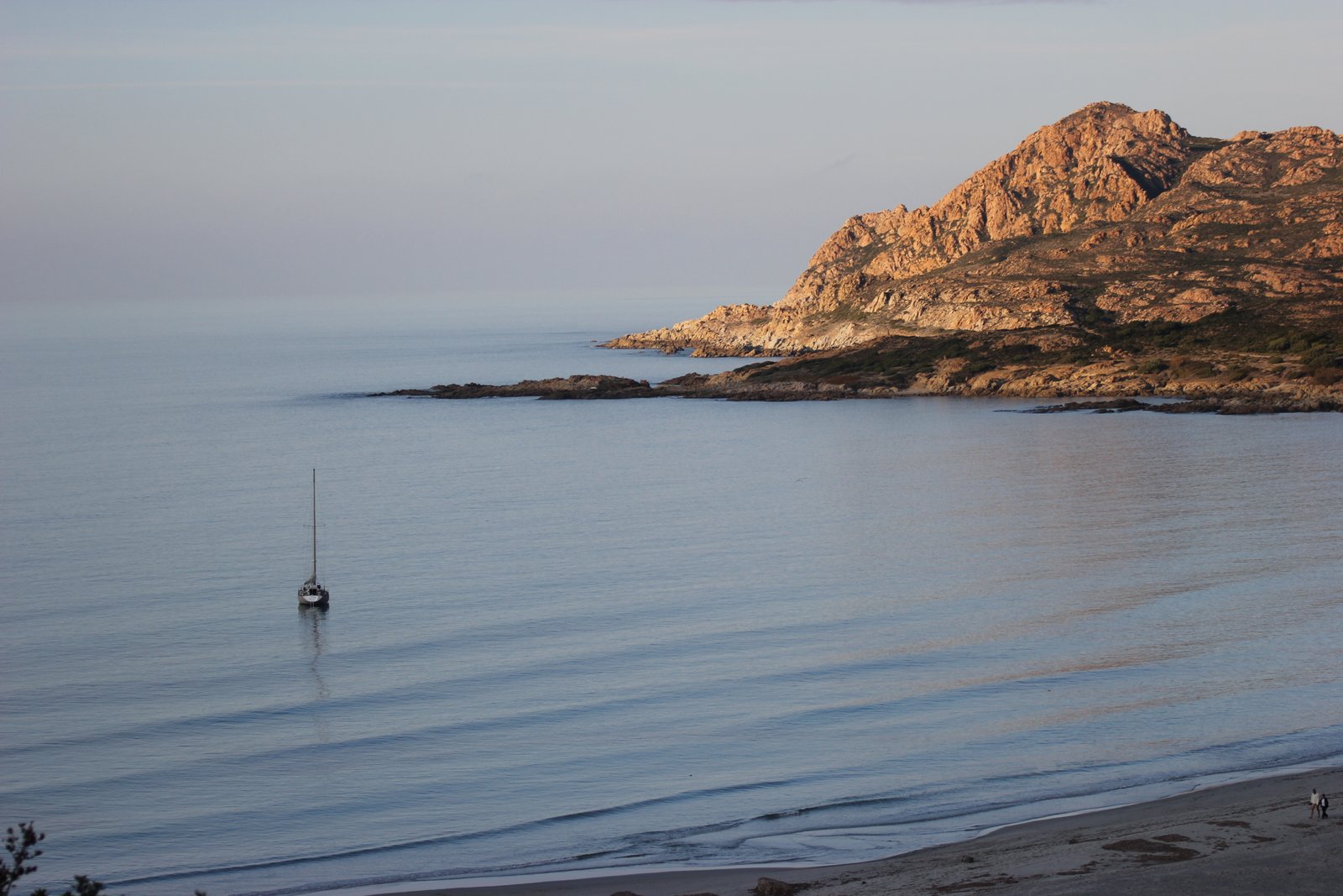 COUCHER DE SOLEIL A OSTRICONI